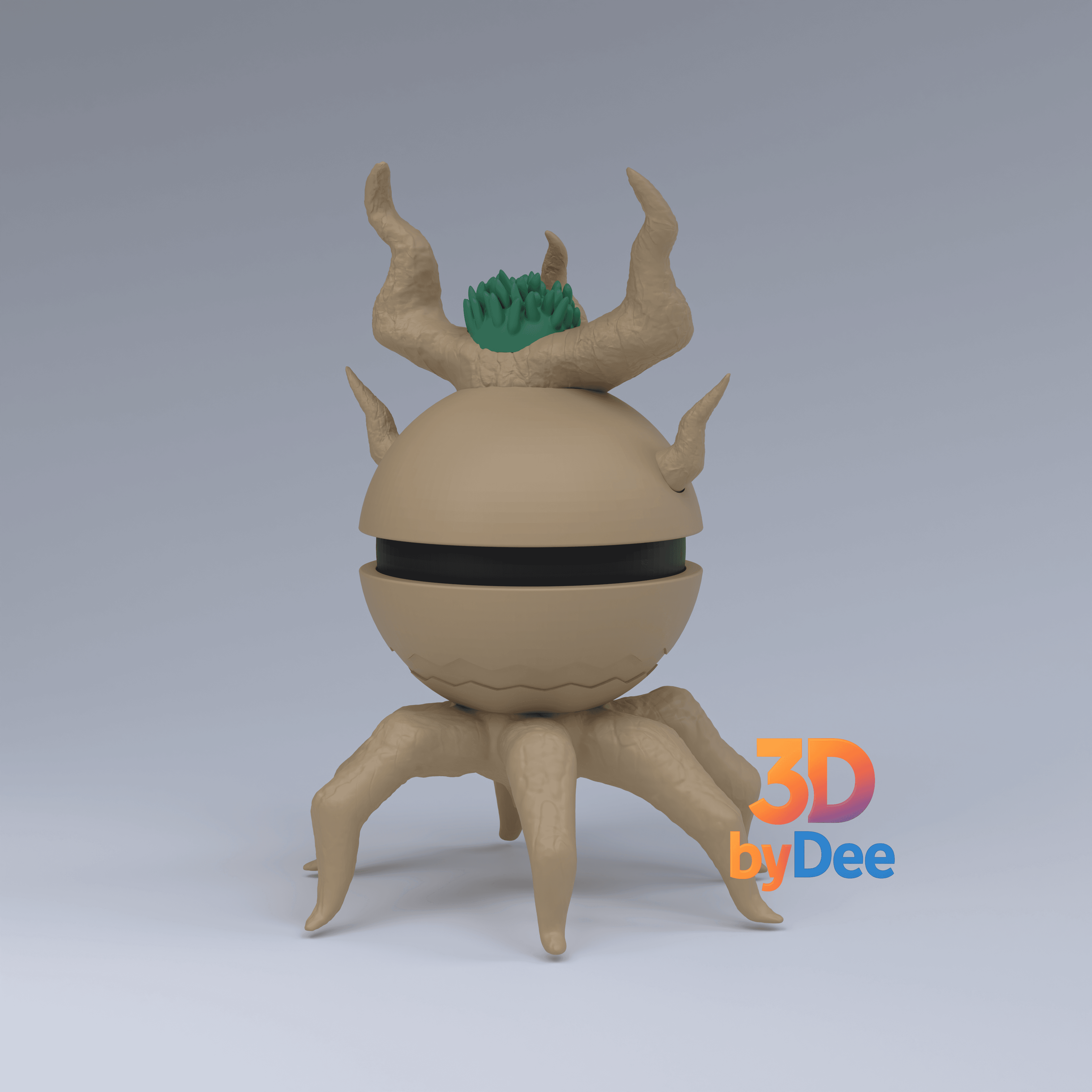 Trevenant Poke Ball 3d model