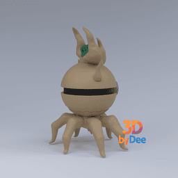 Trevenant Poke Ball 3d model