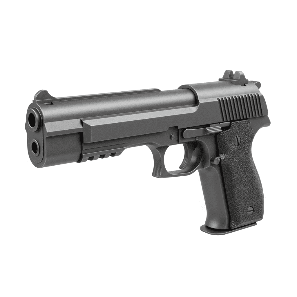 Handguns : Desert Eagle Mark VII Tactical Pistol 3d model
