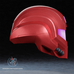 Samus Beyond 4 Helmet 3D Printer STL File 3d model