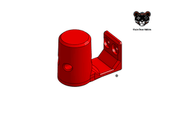 Generic Vacuum Attachment Sturdy Wall Mount 3d model