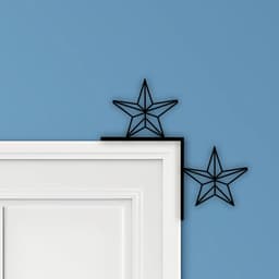 Star Door Corner Decor 3d model
