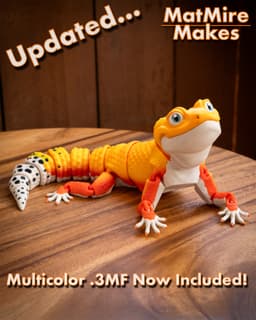 Leopard Gecko - Articulated Figure 3d model