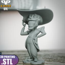 The Mask Chibi STL for 3D Printing ChibiSTL 3DXM 3d model
