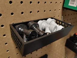Pegboard - Bins 3d model