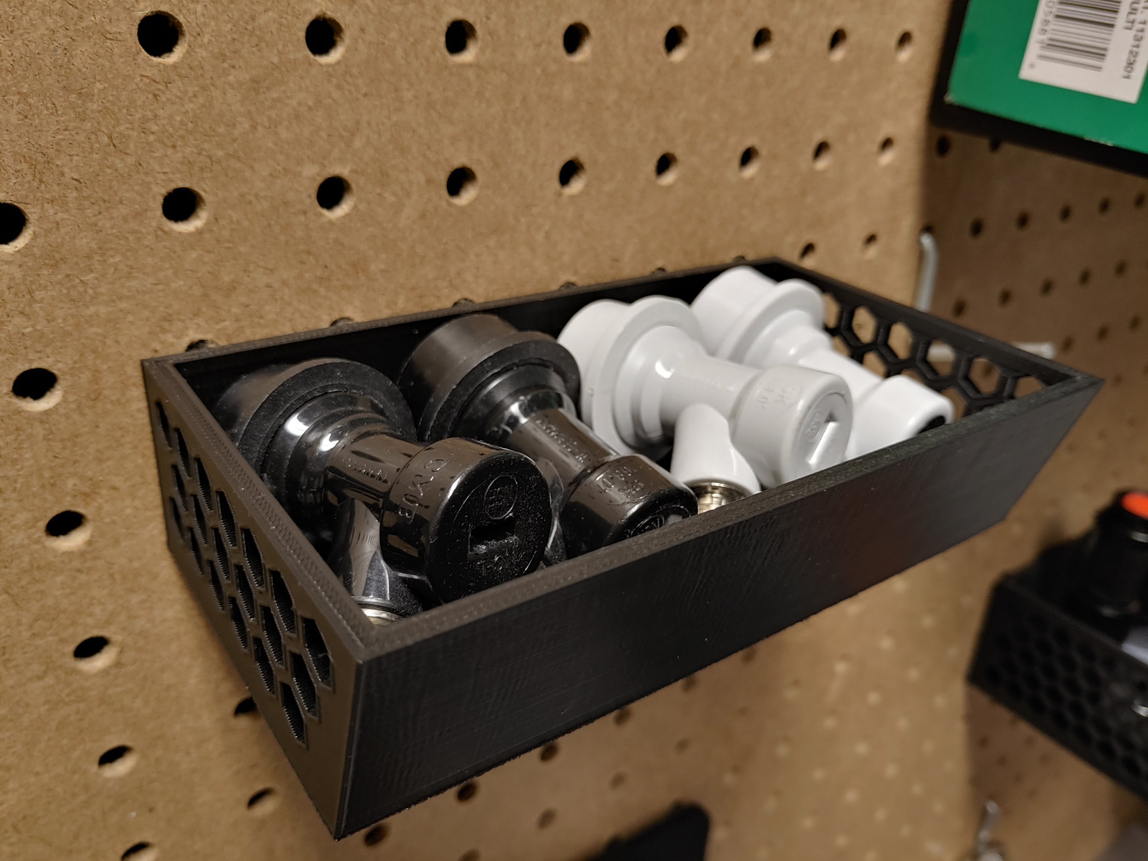 Pegboard - Bins 3d model