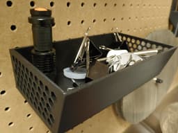 Pegboard - Bins 3d model