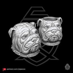 English Bulldog 3d model