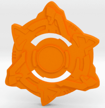 BEYBLADE BURST TRYGLE-2 | ATTACK RING | BURST SERIES 3d model