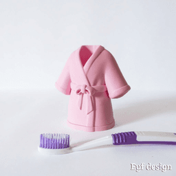 Robe Toothbrush Holder 3d model