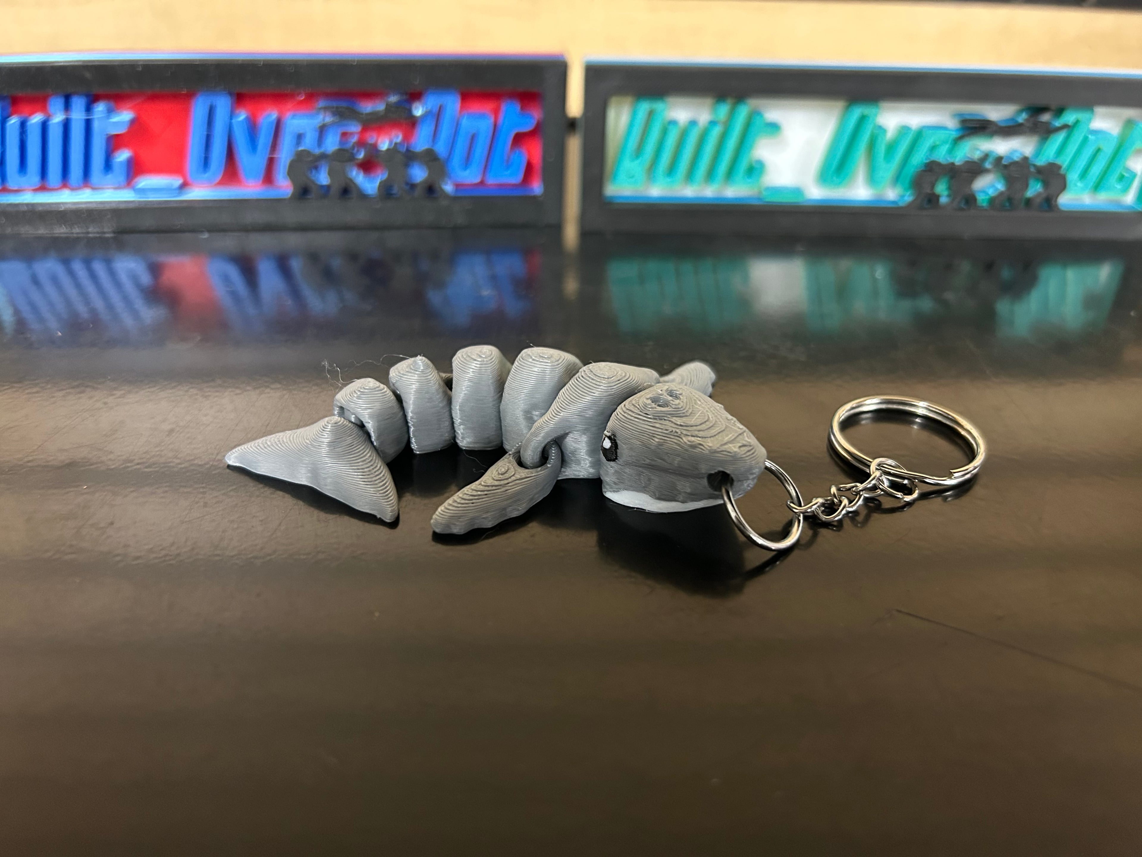 Humpback Whale Keychain 3d model