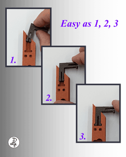 150 x 150mm Modular Picture Frame for Hueforge - SLOPED STEP 3d model