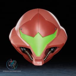 Samus Dread Helmet 3D Printer STL File 3d model