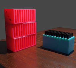 SD Card Holder 10 Slot Design 3d model