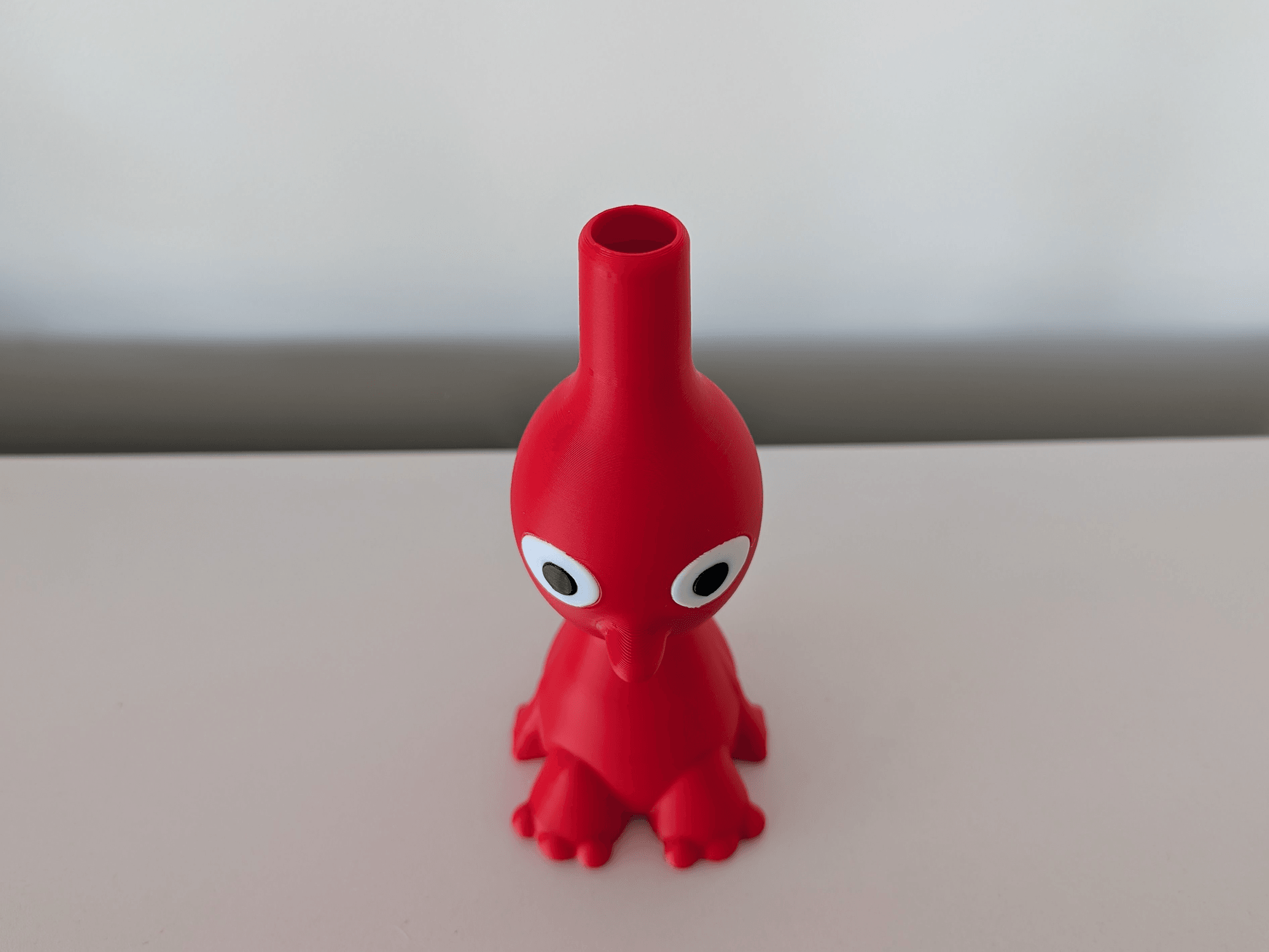 Red Pikmin Vase 3d model