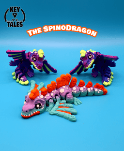 The Spinodragon 3d model