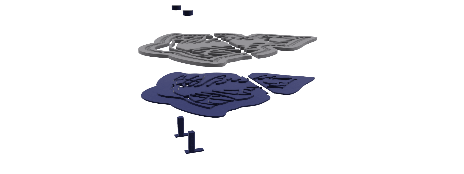 Glamdring Wall Display 3d model