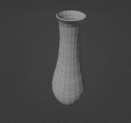 Tall Tapering Vase 3d model