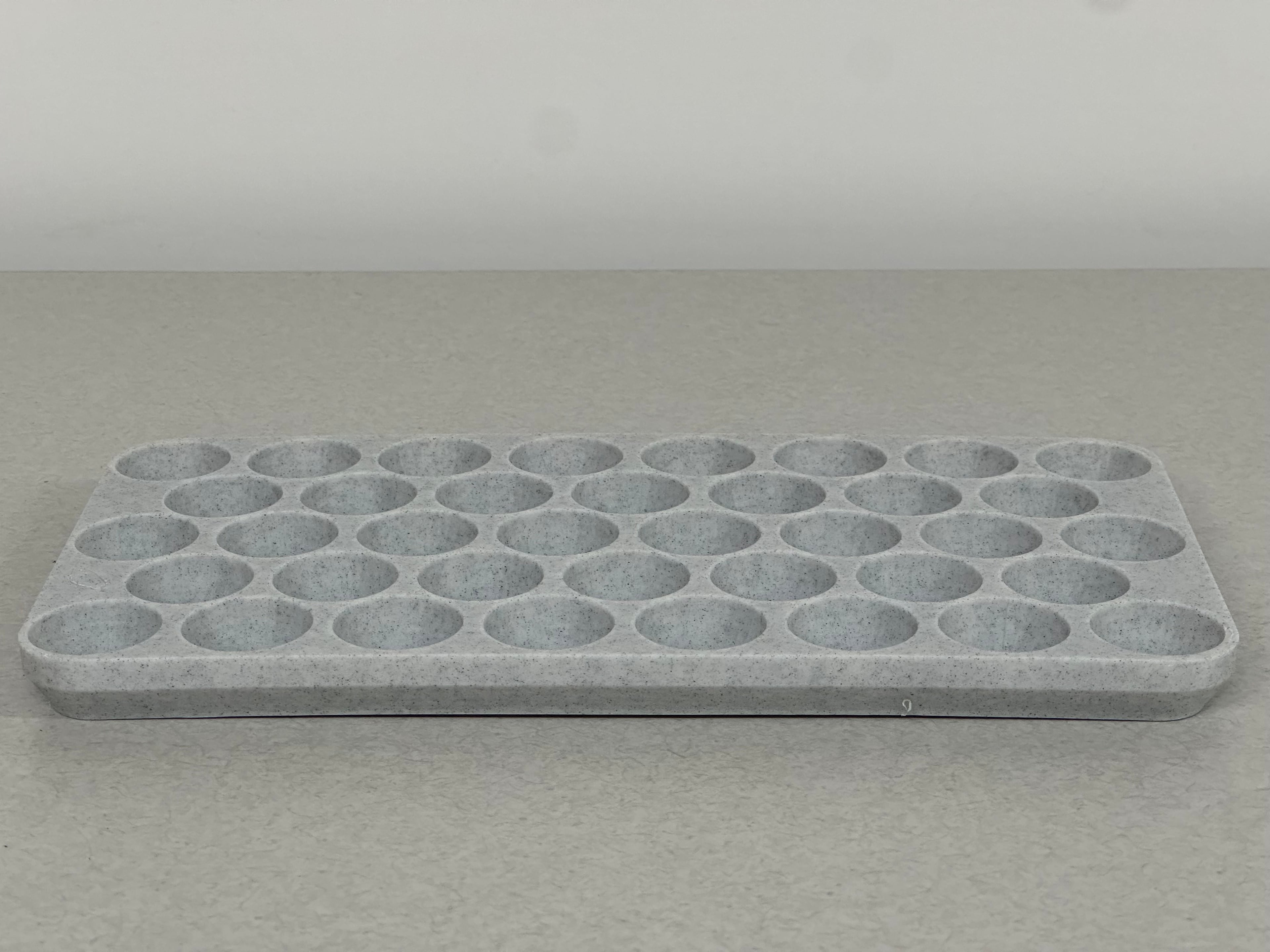 38 Quail Egg Tray 3d model