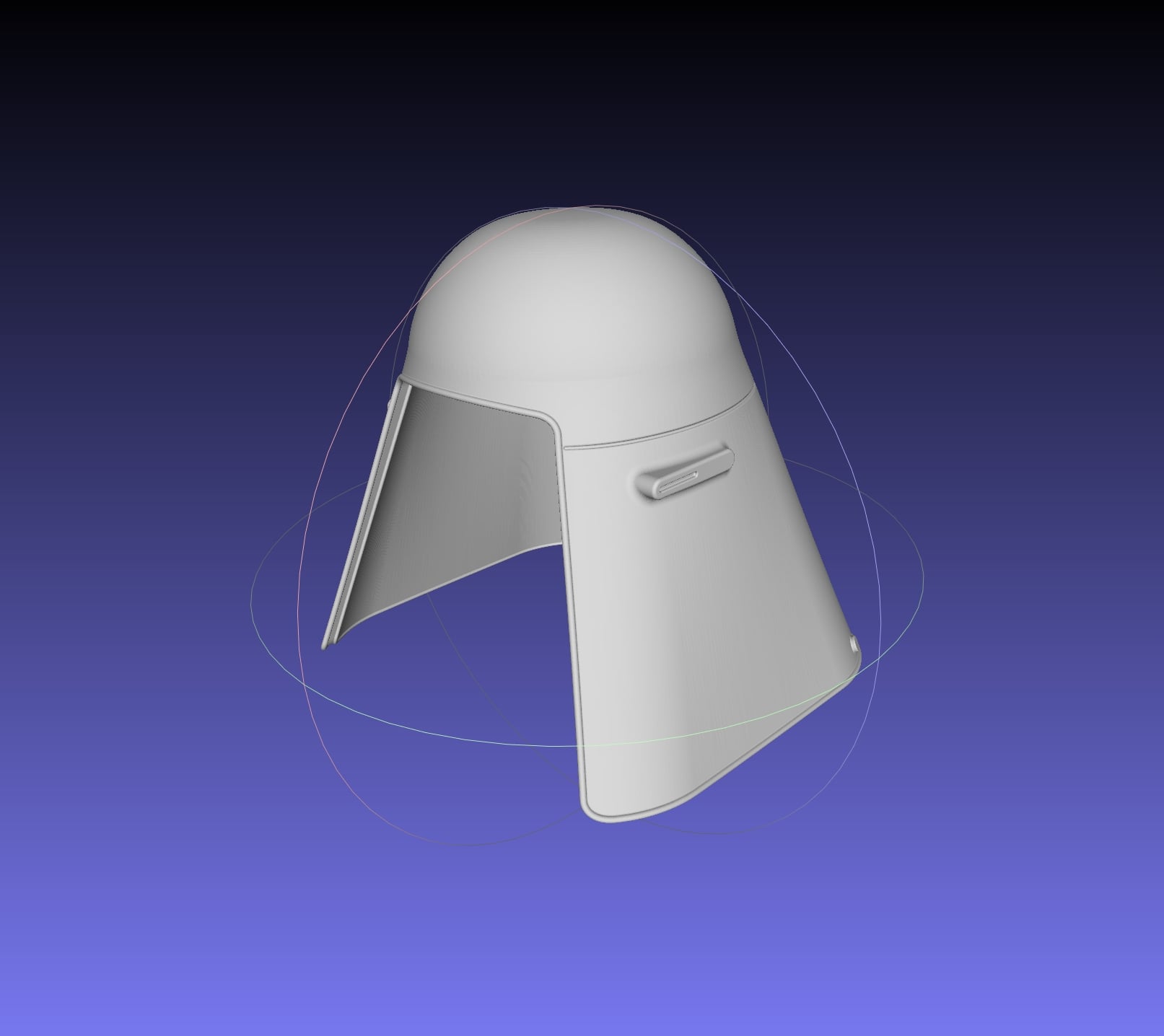 Star Wars Imperial Officer Helmet 3d model