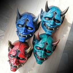 Oni Wall Mask 3d model