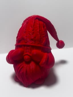 Christmas gnome figurine 3d model