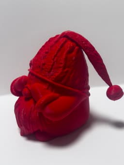 Christmas gnome figurine 3d model