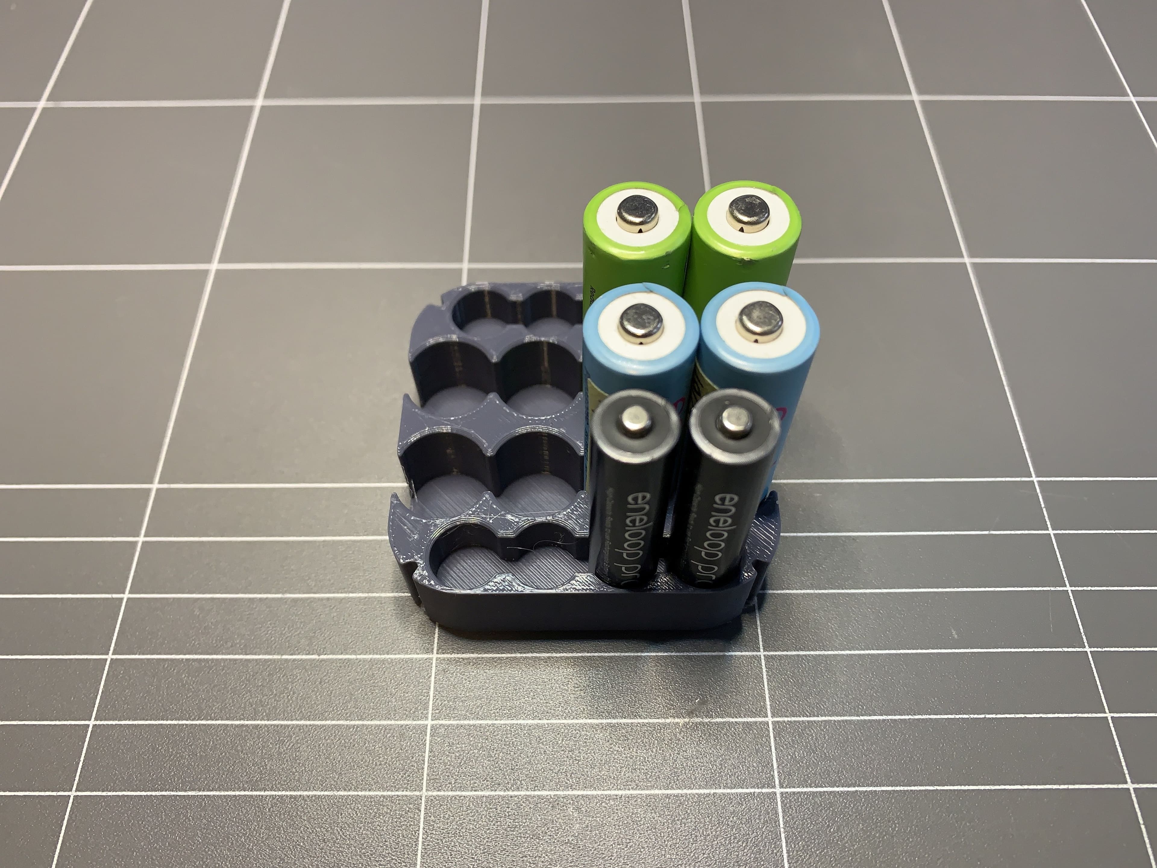 Batteries Stand 3d model