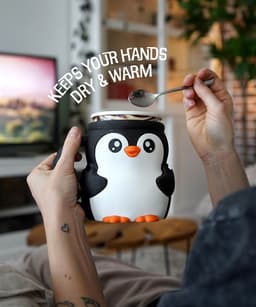Pebbles, the Penguin Ice Pint Holder 3d model