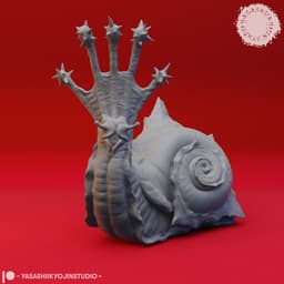 Flail Snail - Tabletop Miniature 3d model