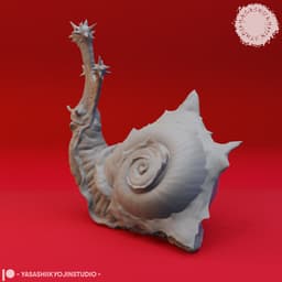 Flail Snail - Tabletop Miniature 3d model