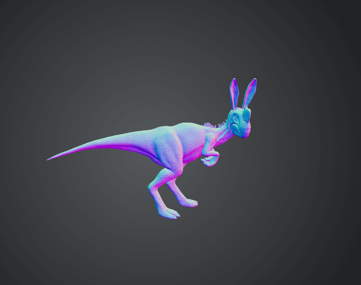 BUNNY OVIRAPTOR 3d model