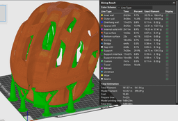 Helmet with Banana Holder 3d model