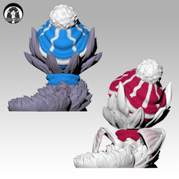 Winged Winter Hatchling 3d model