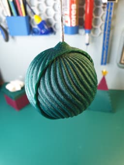Double Shell Ornament || Christmas 3d model