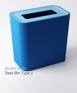 Desk Bin Type 2 3d model