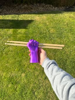 Drumstick hand holder 3d model