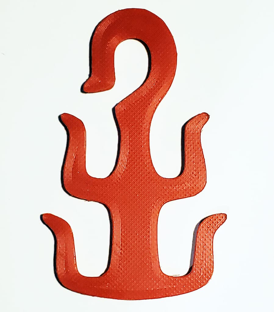 Camping hook 3d model
