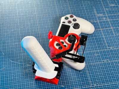 Flexure Joystick for DualShock 4 3d model