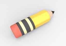 Secret Storage Pencil – Dual Threaded Compartments 3d model