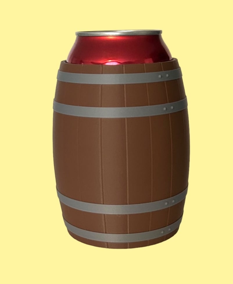 Barrel Koozie 3d model