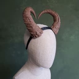 Aria | Tiefling Horns 3d model