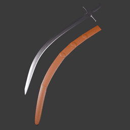 The shamshir v2 3d model
