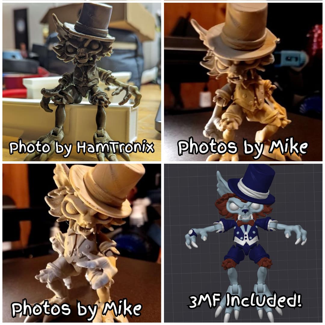 Gentleman Werewolf, October 2023 Exclusive 3d model