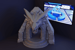 Portal cabeça de dragão.stl 3d model