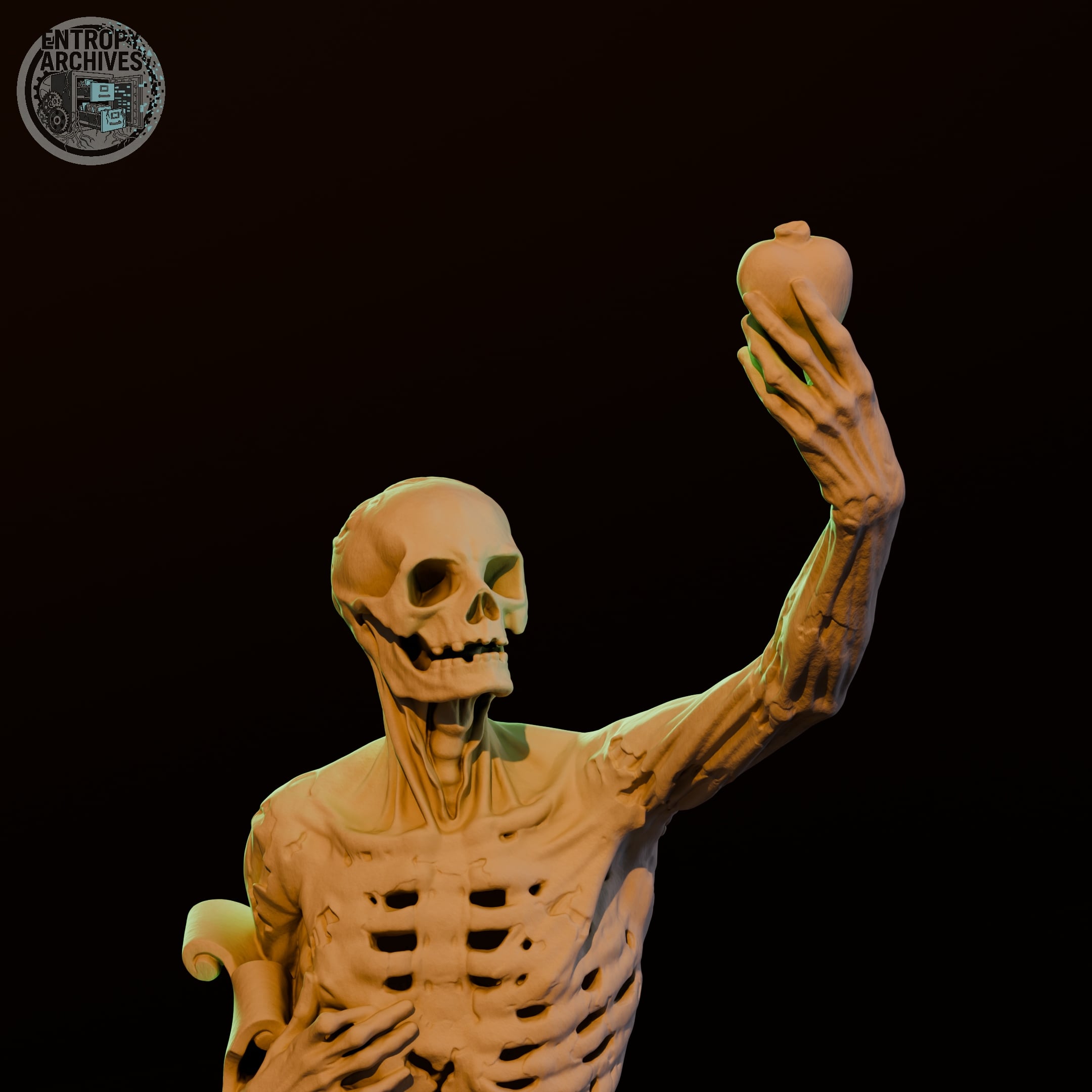 Classical Transi Monument Scan | 100mm Painter's Scale 3d model