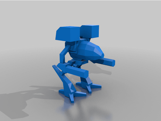 Mechwarrior 2 Mech Models 3d model