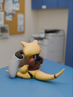 Abra Controller Holder 3d model