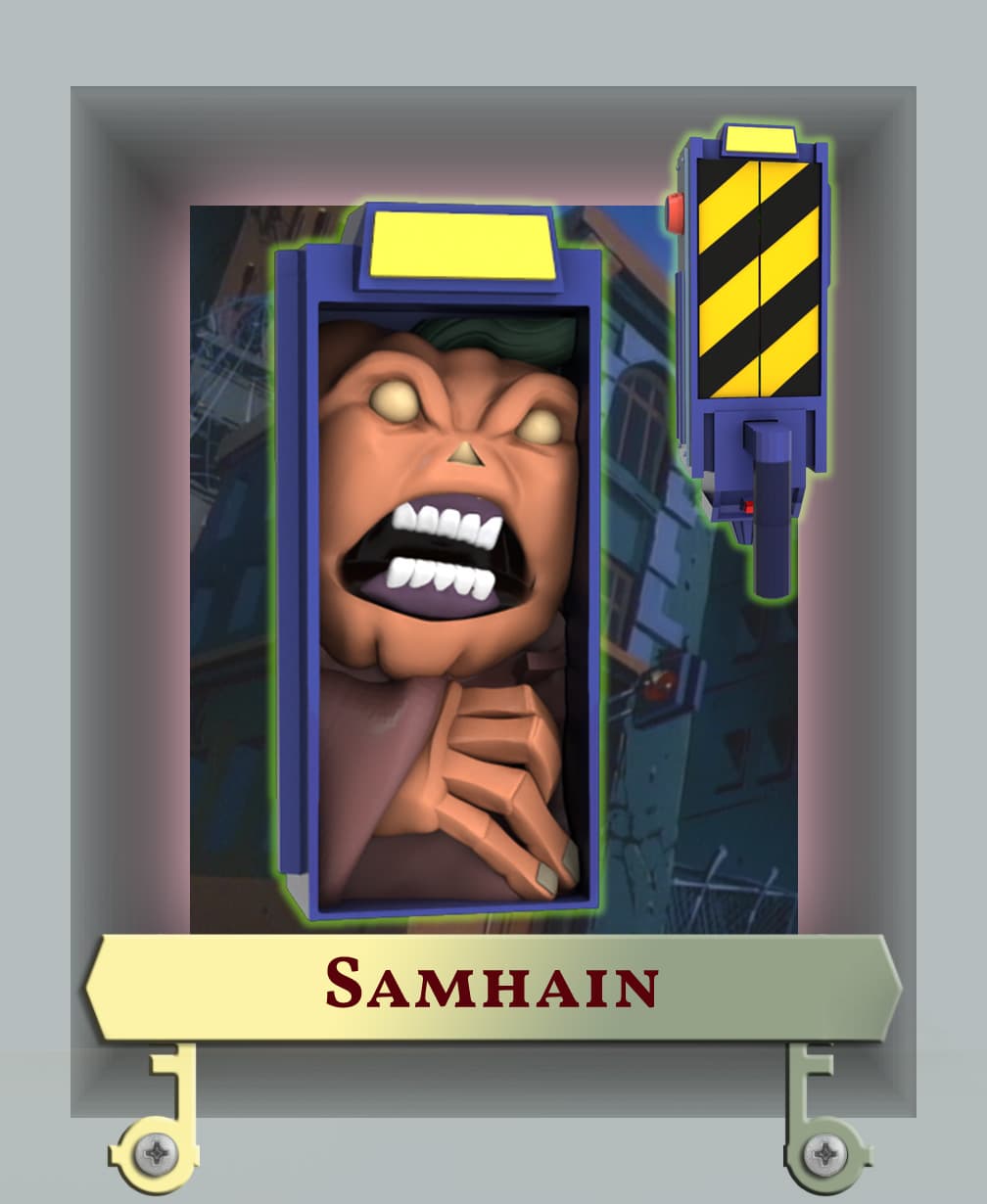 Wall mounted Ghost Trap Samhain 3d model