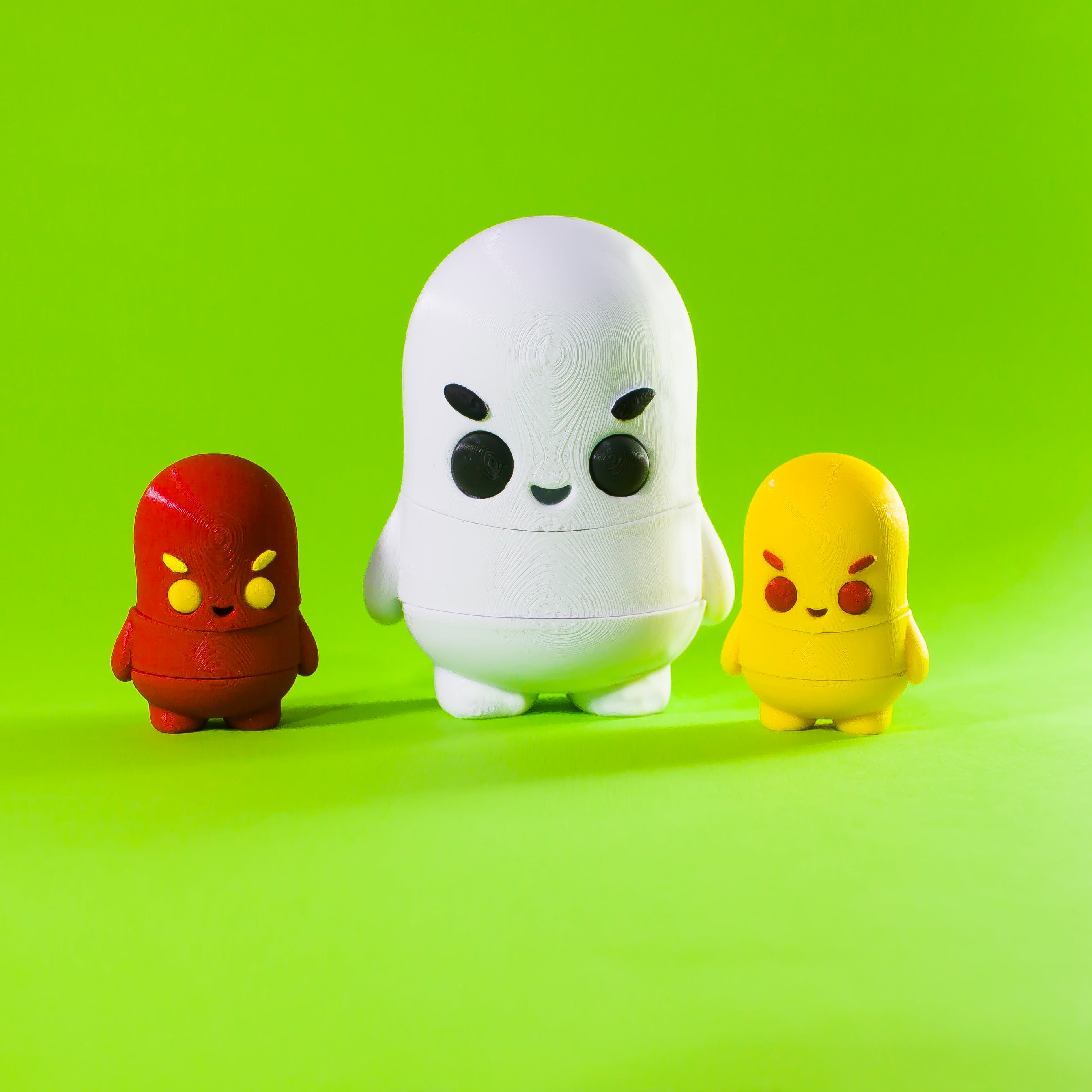 Glower Mean Ghost 3d model